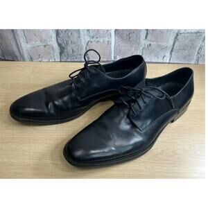 Kenneth Cole New York Men's Grand Total Black Oxford Size 13M